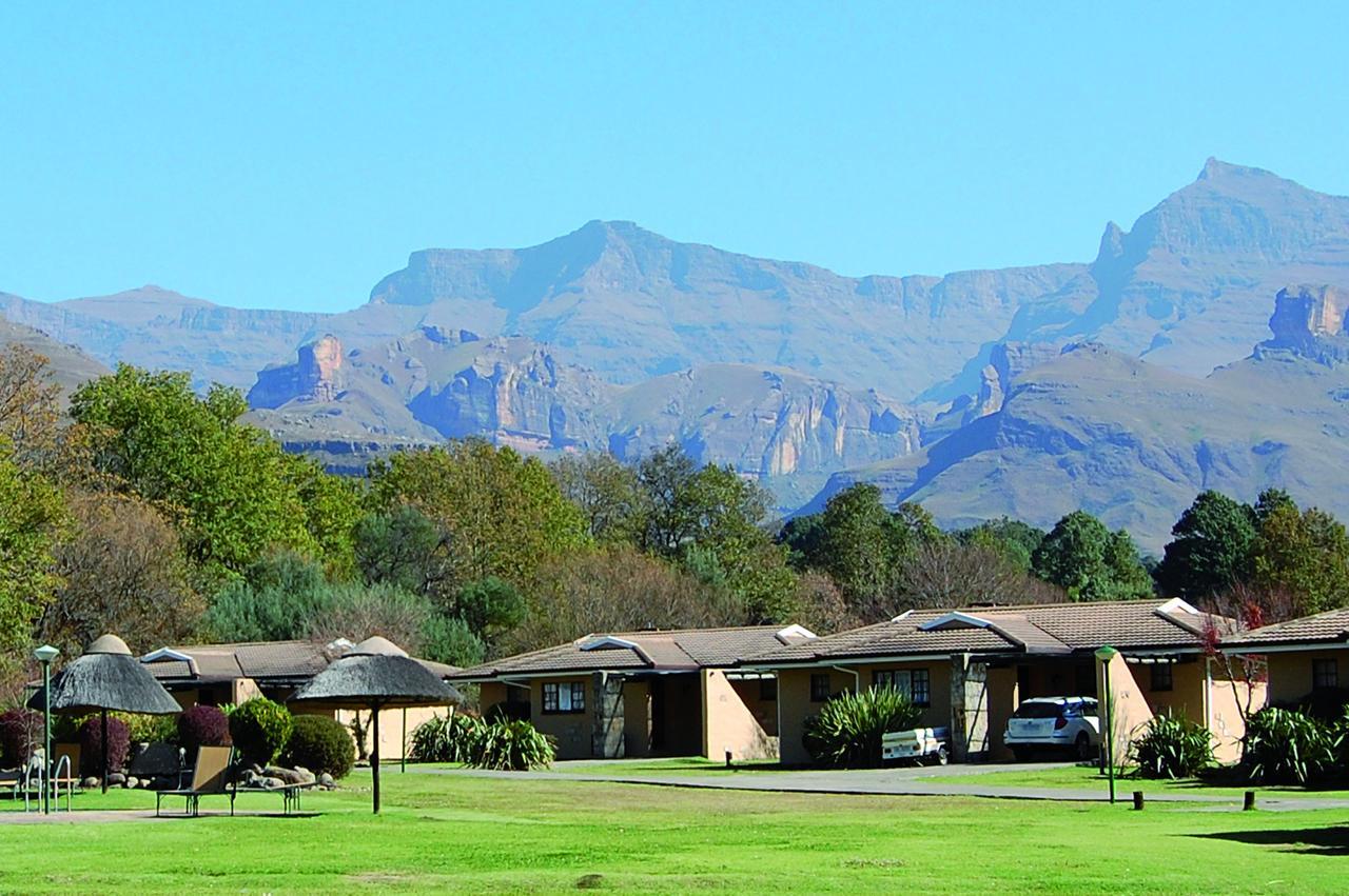 Gooderson Leisure Riverbend Chalets Self Catering And Timeshare Gold Crown Resort Drakensberg Garden Exterior foto